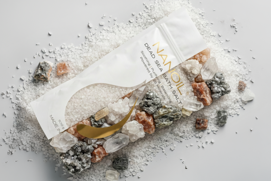 nanoil sea salt bath salts