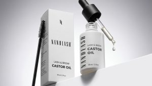 nanolash eyelashes castor oil