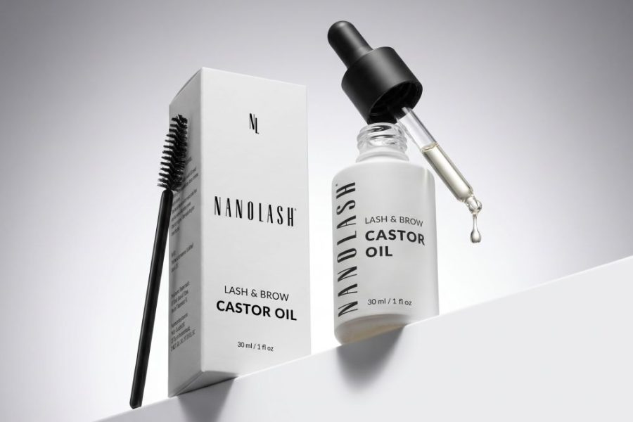 nanolash eyelashes castor oil